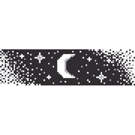 記事の作例：星月孤狼