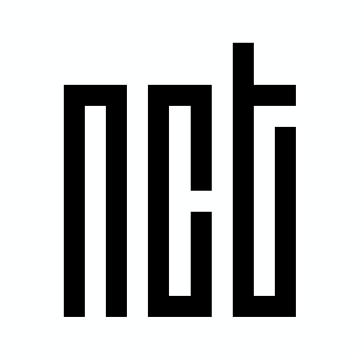 NCT标志 - 文字符号 - 17 × 17 - 拼豆图纸与作品详情