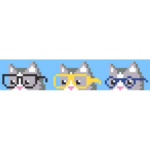 기사 예시 작품: 戴眼镜猫